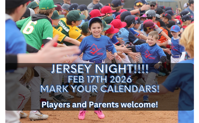 Jersey Night - Mark your calendars!