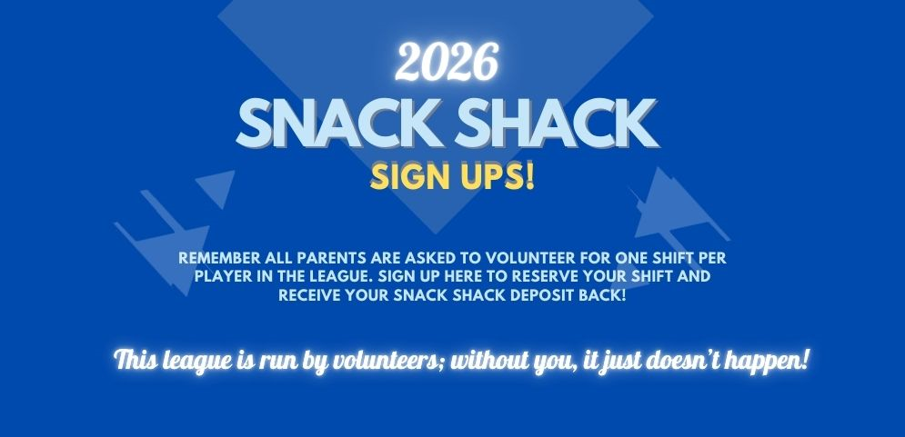 Snack Shack Sign Ups